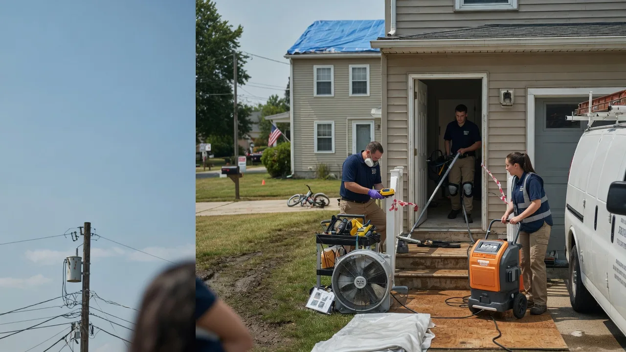 Water Damage Repair in Sandy Hook, MS near me